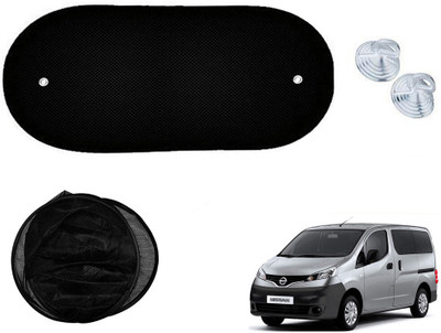 Automotive Prist Rear Window Sun Shade For Nissan Evalia(Black)