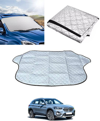 MATIES Windshield Sun Shade For BMW X1(Silver)