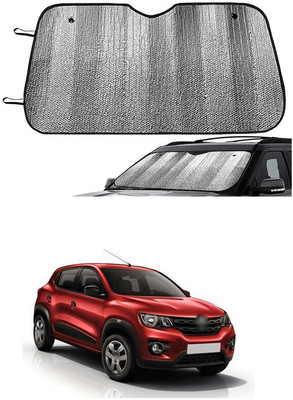 GONAMA Windshield Sun Shade For Renault Kwid(Silver)