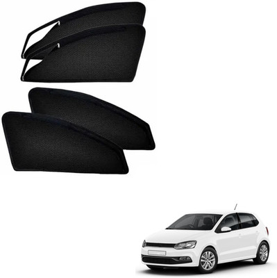 PEEPS STORE Side Window Sun Shade For Volkswagen Polo Exquisite(Black)