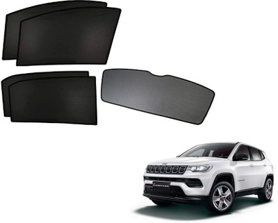 KOZDIKO Side Window, Rear Window Sun Shade For Jeep Compass(Black)