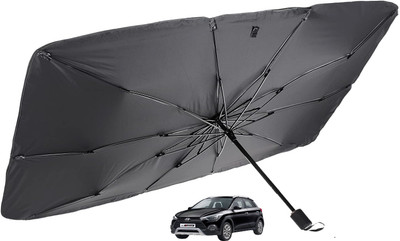 MOCKHE Windshield Sun Shade For Hyundai I20 Active(Silver)