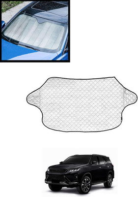 AYW Windshield Sun Shade For Toyota Universal For Car(Silver)