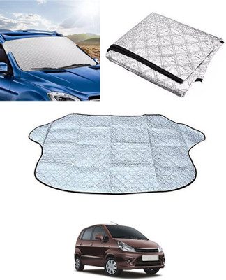 RKPSP Windshield Sun Shade For Maruti Suzuki Zen Estilo(Silver)