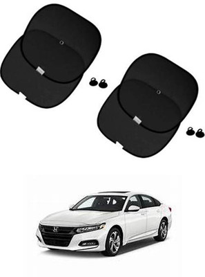 FKOK Side Window Sun Shade For Honda Accord(Black)