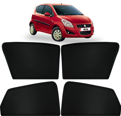 autoluxer Side Window Sun Shade For Maruti Suzuki Ritz(Black)