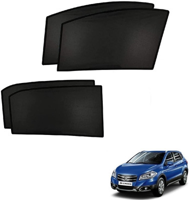 KOZDIKO Side Window, Rear Window Sun Shade For Maruti Suzuki S-Cross(Black)