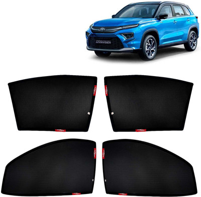 Kingsway Side Window, Rear Window Sun Shade For Toyota Urban Cruiser(Black)