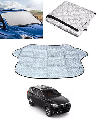 RKPSP Windshield Sun Shade For Mahindra Alturas G4(Silver)