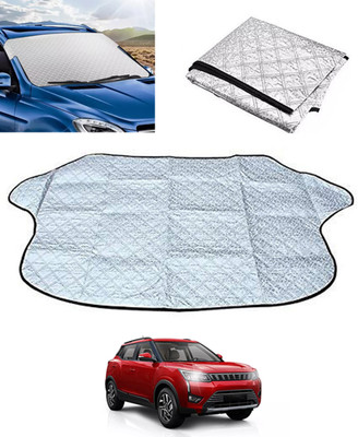 monolive Windshield Sun Shade For Mahindra XUV 300(Silver)