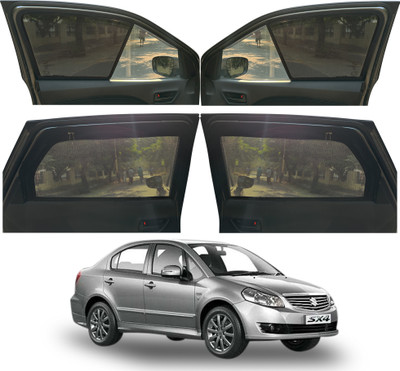 autoluxer Side Window Sun Shade For Maruti Suzuki SX4(Black)