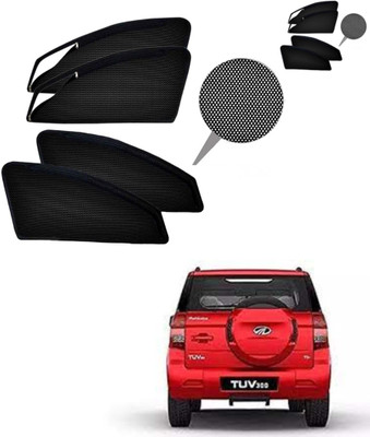 RAKRISH Rear Window, Side Window Sun Shade For Mahindra TUV 300(Black)