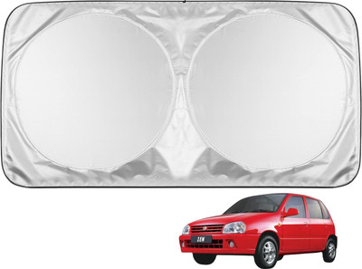 MOCKHE Windshield Sun Shade For Maruti Suzuki Zen(Silver)