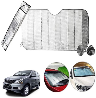 AUTO PEARL Dashboard, Windshield Sun Shade For Mahindra Xylo(Silver)