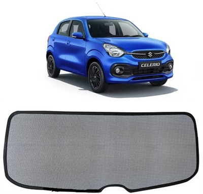 MOTOSHIELD Rear Window Sun Shade For Maruti Suzuki Celerio(Black)