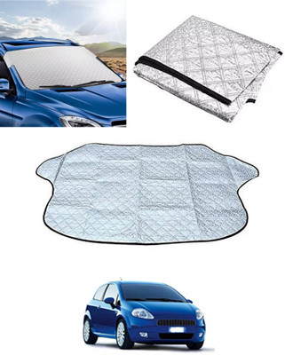 AYW Windshield Sun Shade For Fiat Grand Punto(Silver)
