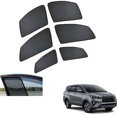 PEEPS STORE Side Window Sun Shade For Toyota Innova Crysta(Black)