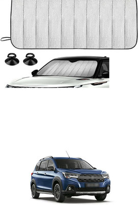 GONAMA Rear Window Sun Shade For Maruti Suzuki Universal For Car(Silver)