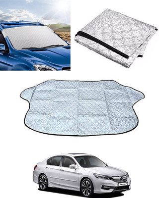 AYW Windshield Sun Shade For Honda Accord(Silver)