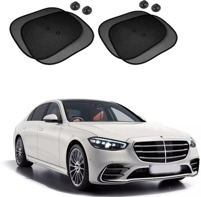 Shopone Rear Window, Side Window Sun Shade For Mercedes Benz S-Class(Black)