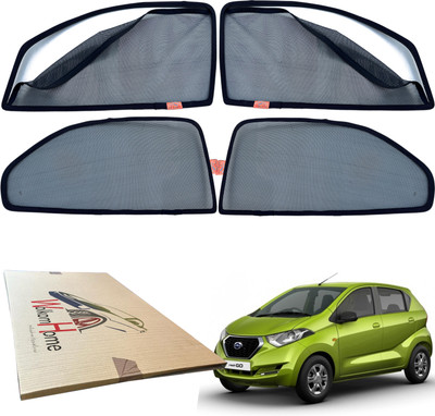 WolkomHome Side Window Sun Shade For Datsun Redi GO(Black)