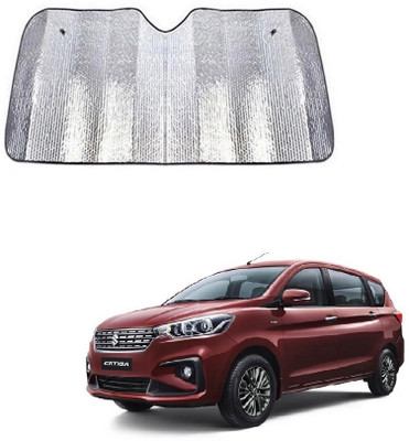 SPREADX Windshield Sun Shade For Maruti Suzuki Ertiga(Silver)