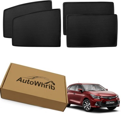 Autowhrib Side Window Sun Shade For Toyota Universal For Car(Black)