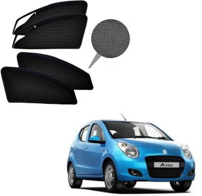 RAKRISH Rear Window, Side Window Sun Shade For Maruti Suzuki A-Star(Black)