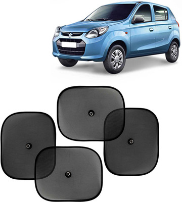 Kingsway Side Window, Rear Window, Windshield Sun Shade For Maruti Suzuki Alto(Black)