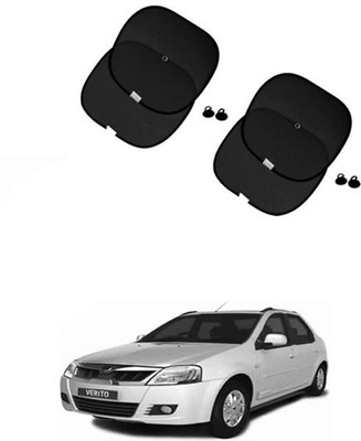 FKOK Side Window Sun Shade For Mahindra Verito(Black)