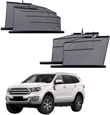 SS FOR YOUR SMART NEEDS Side Window Sun Shade For Ford Endeavour(Black)