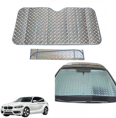 AUTO PEARL Dashboard, Windshield Sun Shade For BMW 1 Series(Grey)