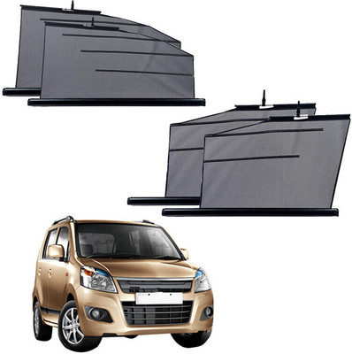 SS FOR YOUR SMART NEEDS Side Window Sun Shade For Maruti Suzuki Wagon R 1.0(Grey)