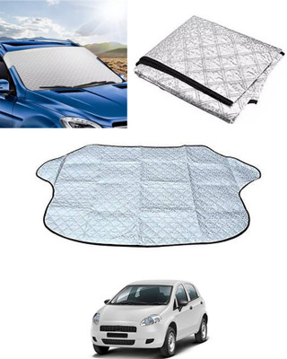 MSNP Windshield Sun Shade For Tata Punch(Silver)