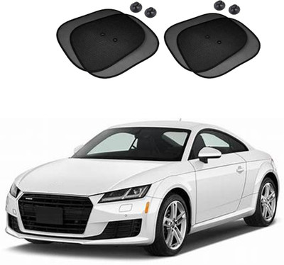 Shopone Rear Window, Side Window Sun Shade For Audi TT(Black)