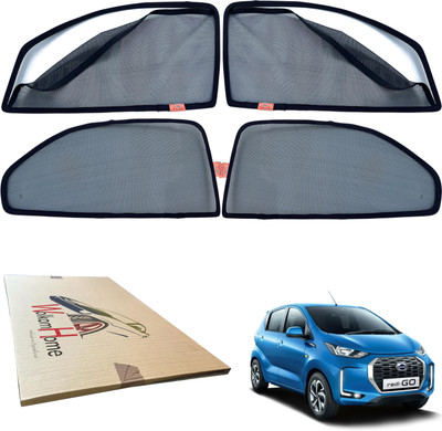 WolkomHome Side Window Sun Shade For Datsun Redi GO(Black)