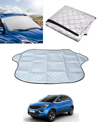MATIES Windshield Sun Shade For Tata Nexon(Silver)