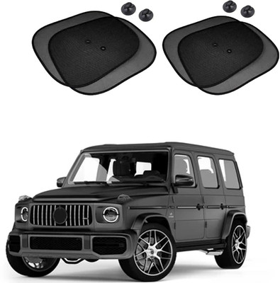 Shopone Rear Window, Side Window Sun Shade For Mercedes Benz Universal For Car(Black)
