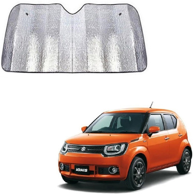 SPREADX Windshield Sun Shade For Maruti Suzuki Ignis(Silver)