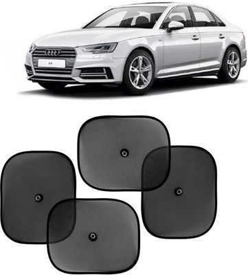 Kingsway Side Window, Rear Window, Windshield Sun Shade For Audi A4(Black)