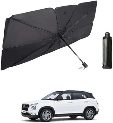 WINKCART Windshield Sun Shade For Kia(Black)