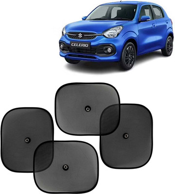 Kingsway Side Window, Rear Window, Windshield Sun Shade For Maruti Suzuki Celerio(Black)