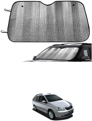 GONAMA Rear Window Sun Shade For Tata Indigo Marina(Silver)