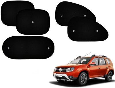 Automotive Prist Side Window Sun Shade For Renault Duster(Black)