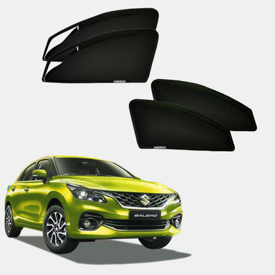 HARKRISH Side Window Sun Shade For Maruti Suzuki Baleno(Black)
