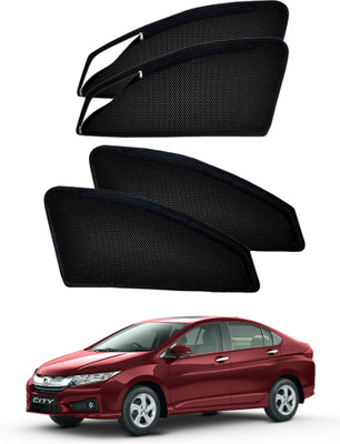 PEEPS STORE Side Window Sun Shade For Honda City(Black)