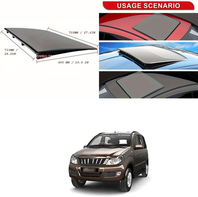 XZRTZ Sun Roof Sun Shade For Kia Universal For Car(Black)