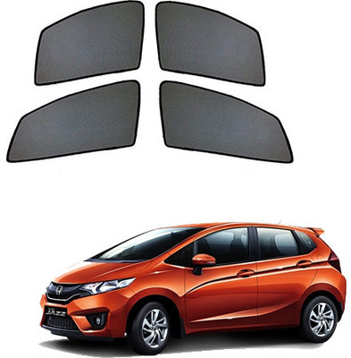 G ILIKA Side Window Sun Shade For Honda Jazz(Black)