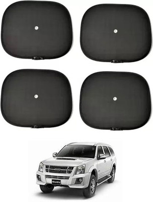 APICAL Side Window Sun Shade For Isuzu MU-7(Black)