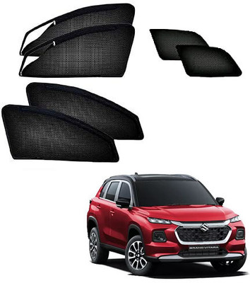 HARKRISH Side Window Sun Shade For Maruti Suzuki Grand Vitara(Black)